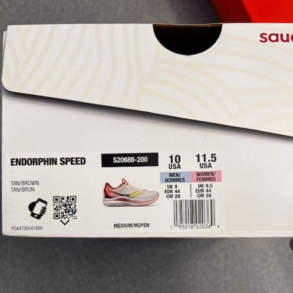Saucony Endorphin Speed 2 Special Edition "Ramen" Mens Size 10 - Picture 2 of 8
